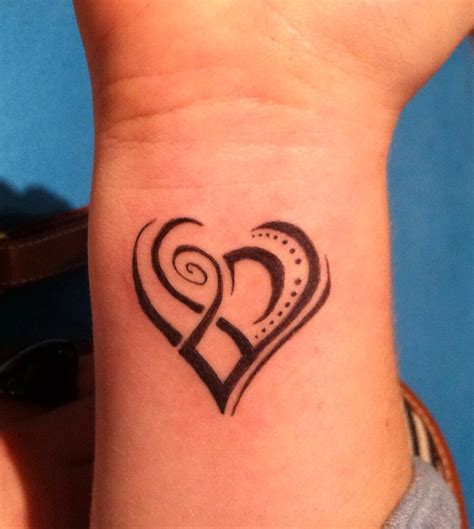 We hope you like these cool heart tattoo designs and ideas for men and women. Cool Tribal Heart Tattoo On Wrist