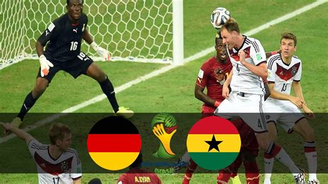 Germany Vs Ghana 2014 Fifa World Cup Brazil Match 28 Youtube
