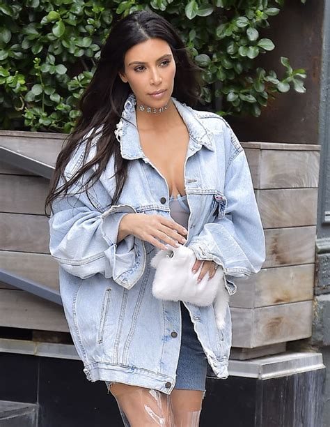 kim kardashian flashes nipple as she dares to bare in see through bra and perspex boots