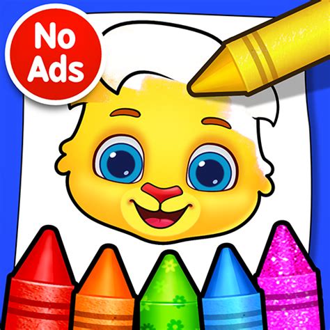 Coloring Games Coloring Book Painting Glow Draw Color By Numbers