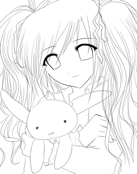 Anime Coloring Sheets Easy Anime Coloring Pages For Kids Coloring