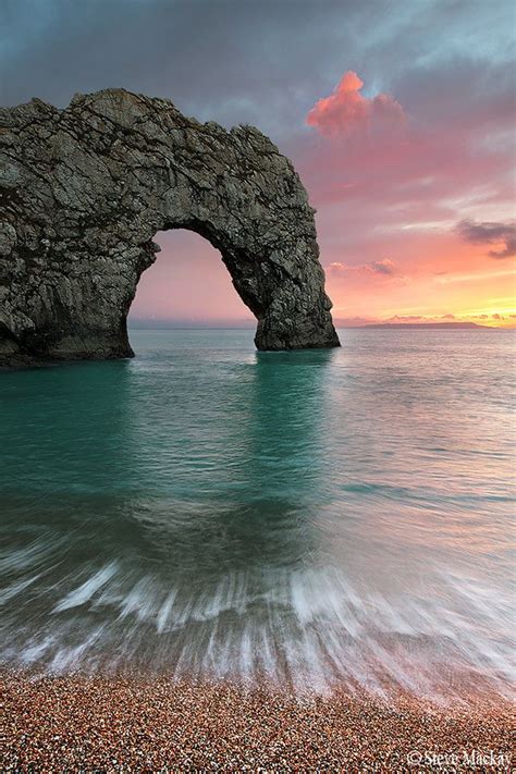 Durdle Door Sunset By Steve Mackay On 500px Nature Photography
