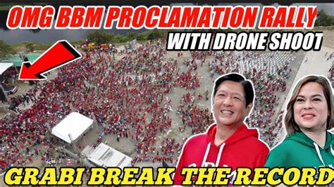 Bbm Sara Proclamation Rally Sta Maria Bulacan Youtube