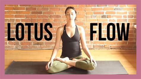 45 Min Lotus Pose Yoga Flow Deep Hip Opening Vinyasa Yoga Youtube