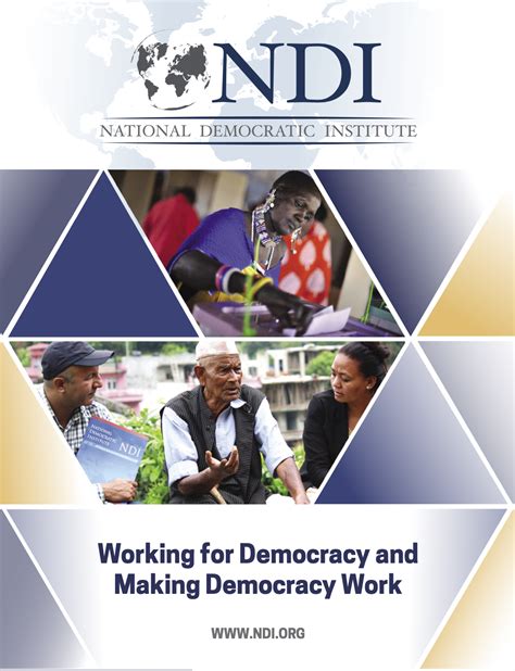 Ndi Brochure 2022 National Democratic Institute