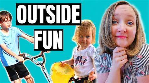 10 Fun Outdoor Activities For Kids Youtube