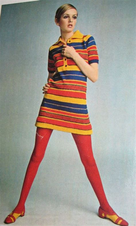 twiggy striped dress 2 retro fashion 1960s fashion sixties fashion