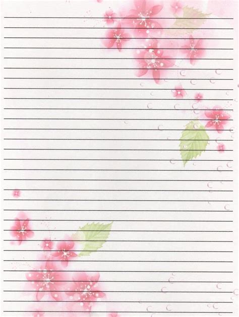 Printable Writing Paper 102 By Lady Valentine On