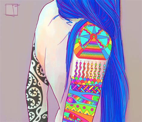 Psychedelic Tattoo Phazed Gif Find On Gifer