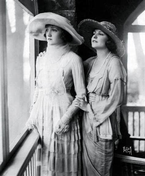 Sisters Norma And Constance Talmadge Stars Of The Silent Screen In