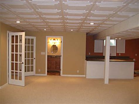 The tiles used in the roof are usually gray or white color. Basement - drop ceiling tiles - Stratford White Ceiling ...
