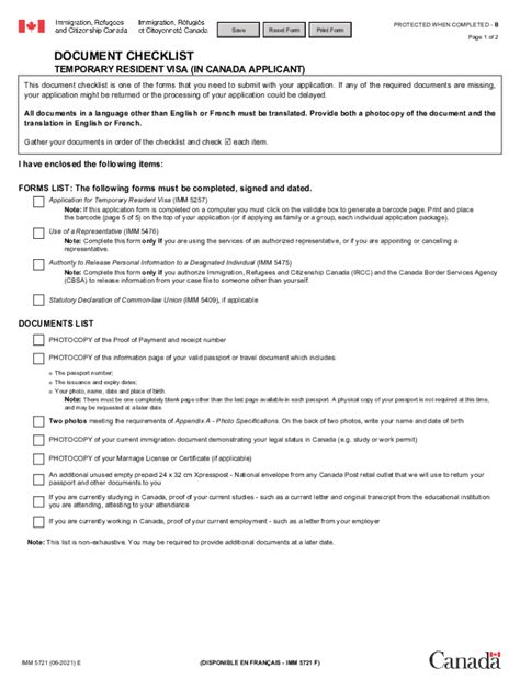 Trv Checklist Inside Canada Fill Out And Sign Online Dochub