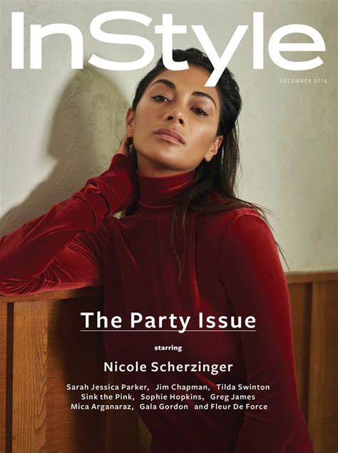 Nicole Scherzinger Stars In Instyle Uk December 2016 Cover Story