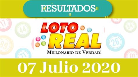 Lotería Loto Real Resultados de hoy de Julio TodaslasLoteriasDominicanas YouTube