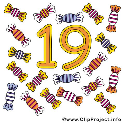 19 bonbon image gratuite - Nombre images cliparts - Nombres dessin ...