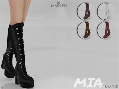 Female Shoes Boots The Sims 4 P3 Sims4 Clove Share Asia Tổng Hợp