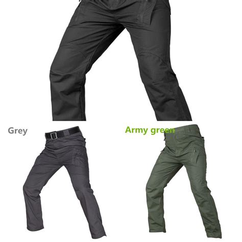 Plus Size 6xl Cargo Hiking Pants Men Tactical Multi Pocket Outdoor