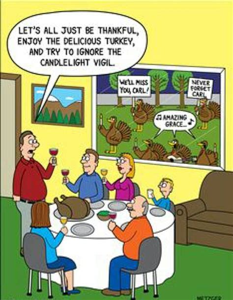 Cartoon Thanksgiving Humor Design Corral