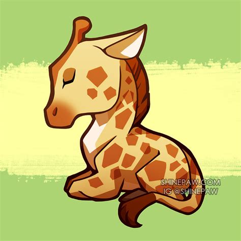 Giraffe Chibi By Shinepawart On Deviantart