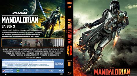 Jaquette DVD de The Mandalorian Saison custom BLU RAY Cinéma Passion
