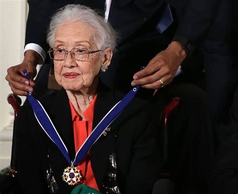 Katherine G Johnson Awarded The Presidential Medal Of Freedom The