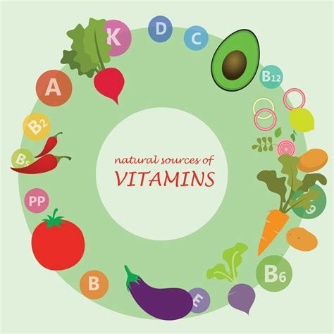 colección de fuentes de vitamina c frutas y verduras enriquecidas con