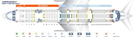 Seat Map Boeing 777 200 Air France Best Seats In Plane Images