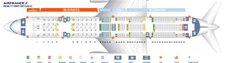 The seats feature an extra 2 inches of legroom on the upper deck. Seat map Boeing 777-300 Air France. Best seats in plane