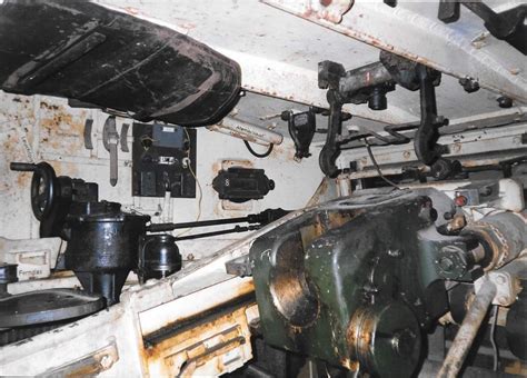 Interior Details Inside A Static Display Tiger 1 At The Bovington