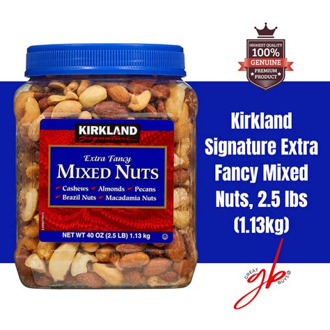 Kirkland Signature Extra Fancy Mixed Nuts 25 Lbs 113kg Lazada Ph