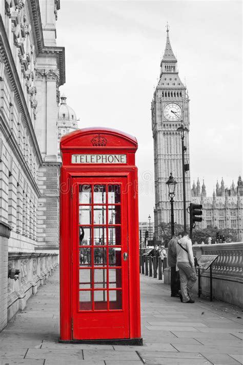 Red Telephone Booth Big Ben London Street 35489016 Renaes World