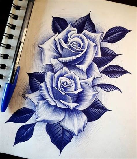 Pin By Daniel Russo On Arte Con Lapiz Flower Tattoo Drawings Rose