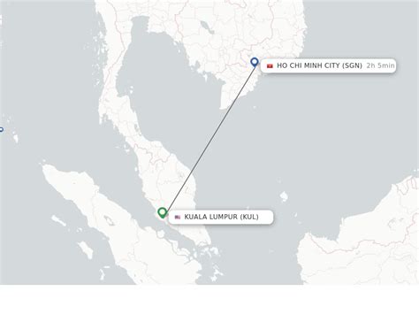 Direct Non Stop Flights From Kuala Lumpur To Ho Chi Minh City