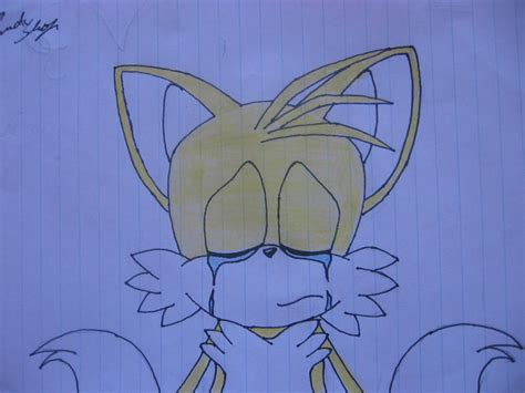 Tails Crying By Animecat33 On Deviantart