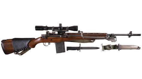Springfield Armory Inc M1a National Match Rifle With Scope Rock