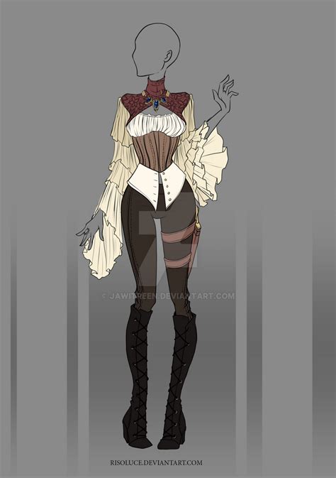 closed adoptable outfit auction 28 by jawitreen on deviantart