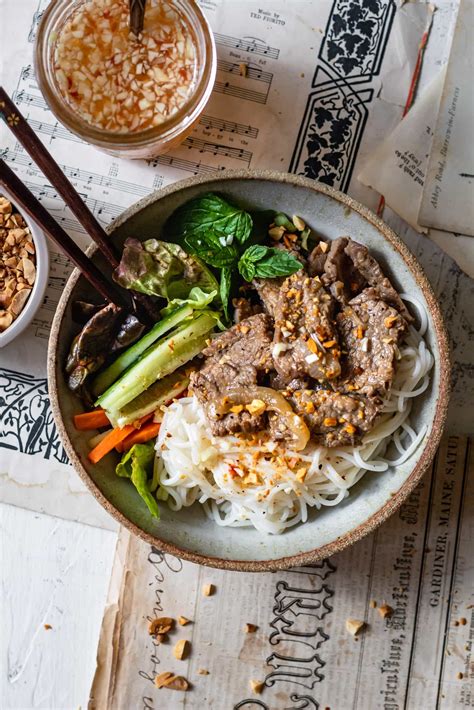 Vietnamese Beef Noodle Salad Bun Bo Xao Cooking Therapy Artofit