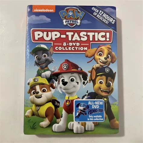 Paw Patrol Pup Tastic 8 Dvd Collection New Dvd Box Set 1795