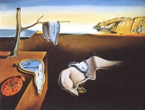 The Persistence Of Memory By Salvador Dali Words For The Year