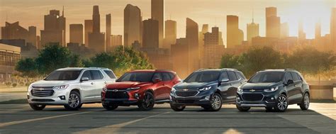 Chevrolet Suvs And Crossovers Lineup 5 9 Passenger