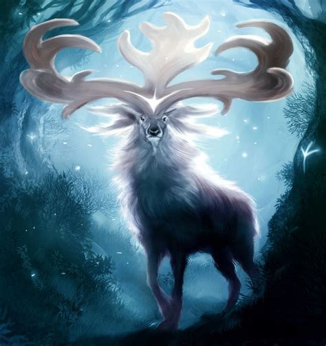 Great Elk By Laclillac On Deviantart Fantasy Beasts Mythical