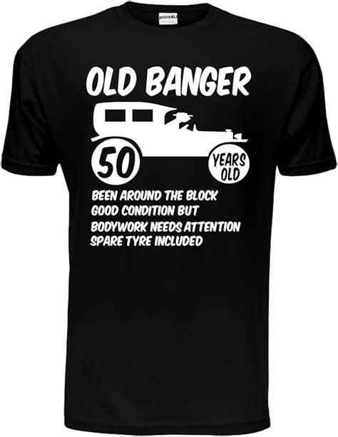 Uk 50th Birthday T Shirts
