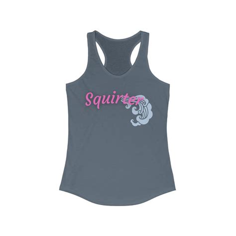 Squirter Women S Ideal Racerback Tank Swingers Shirt Etsy