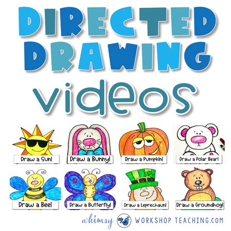 Directed Drawing Videos Whimsy Workshop Teaching