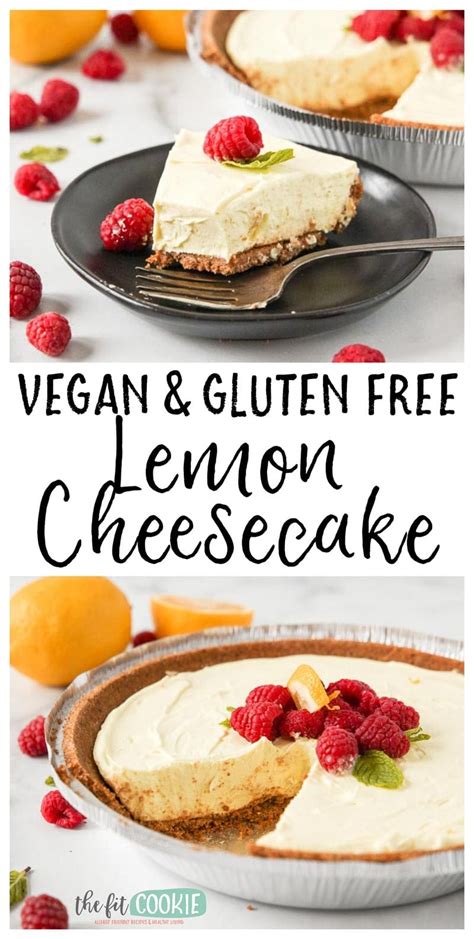 This recipe makes the lightest, most delicate and lovely little. No Bake Dairy Free Lemon Cheesecake (Gluten Free) • The ...