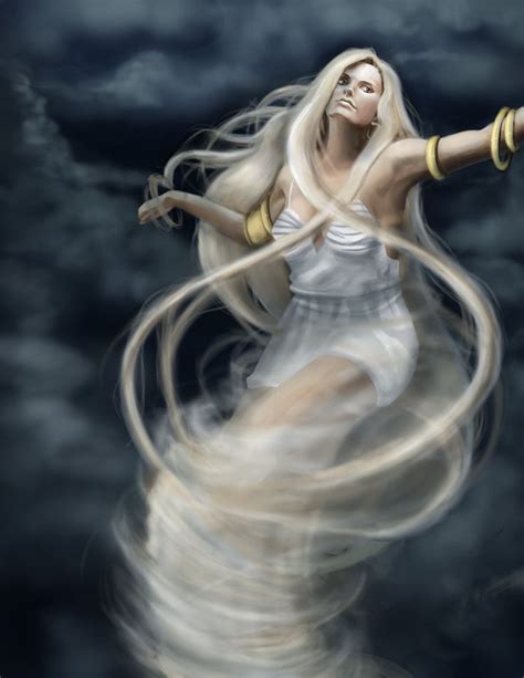 Air Goddess Elemental Powers Wind