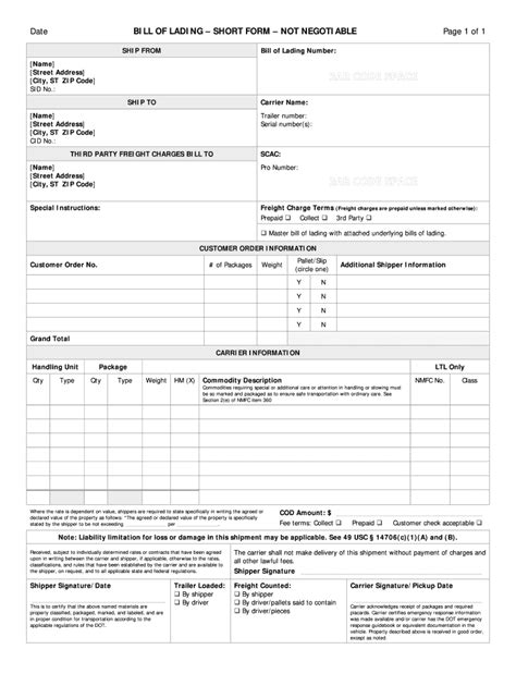 161.4 kb ) for free. MT AGR Bill of Lading - Fill and Sign Printable Template ...