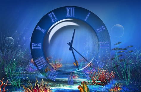 Screensavers were originally designed to save your monitor from screen burn in the beginning days of computers. Download Aquatic Clock Screensaver 4.2