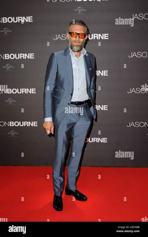 Vincent Cassel Attending Jason Bourne Premiere At Pathe Beaugrenelle In