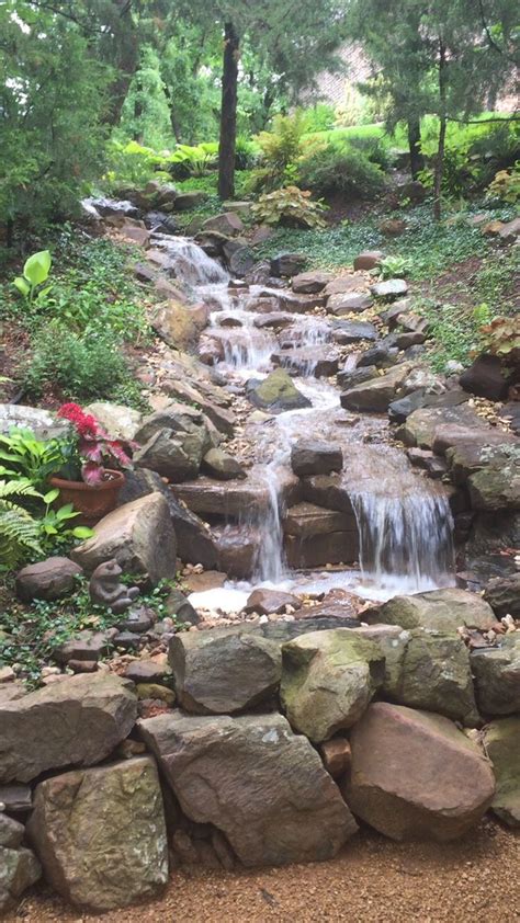 A wide variety of ponds with waterfall options are available to you, such as material, feature, and aquarium & accessory type. 885 best Backyard waterfalls and streams images on ...